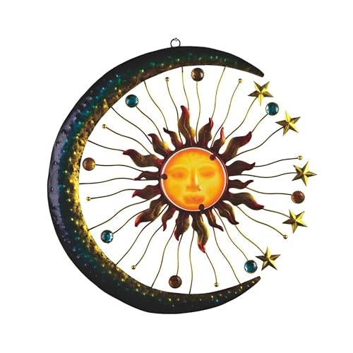Ice Armor 18-Inch Celestial Sun and Moon Wall Plaque: $22.87