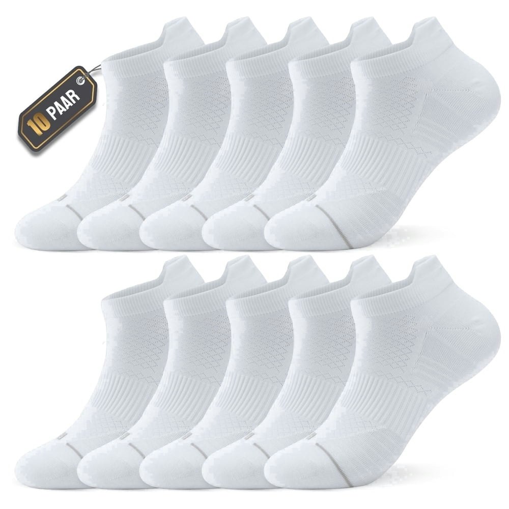 Puliou Men's Athletic Ankle Socks 10-Pack: $13.39 Puliou Men's Athletic Ankle Socks 10-Pack: $13.39