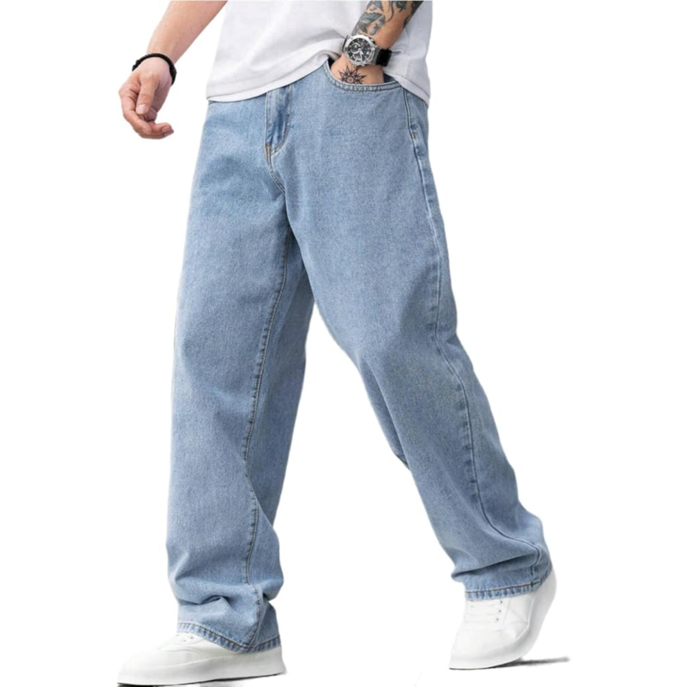 Nicelf Men's Baggy Loose Fit Denim Jeans: $28.89 Nicelf Men's Baggy Loose Fit Denim Jeans: $28.89