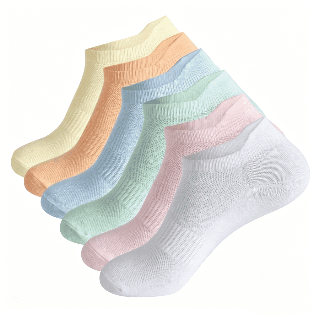 Women's Athletic Ankle Socks 6-Pack: $10 Women's Athletic Ankle Socks 6-Pack: $10