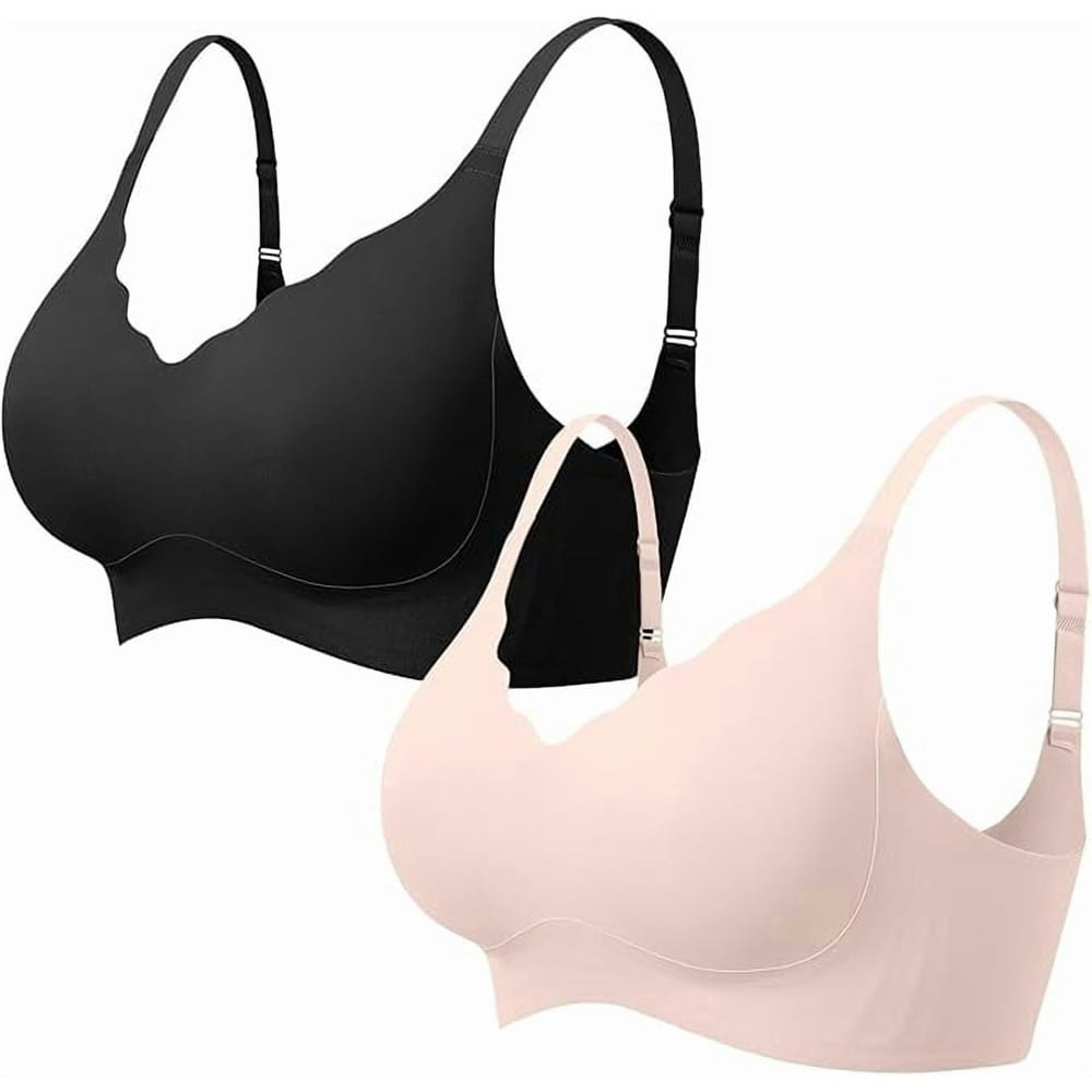 Paemity Seamless Wireless Push-Up Bra 2-Pack: $14.99 Paemity Seamless Wireless Push-Up Bra 2-Pack: $14.99