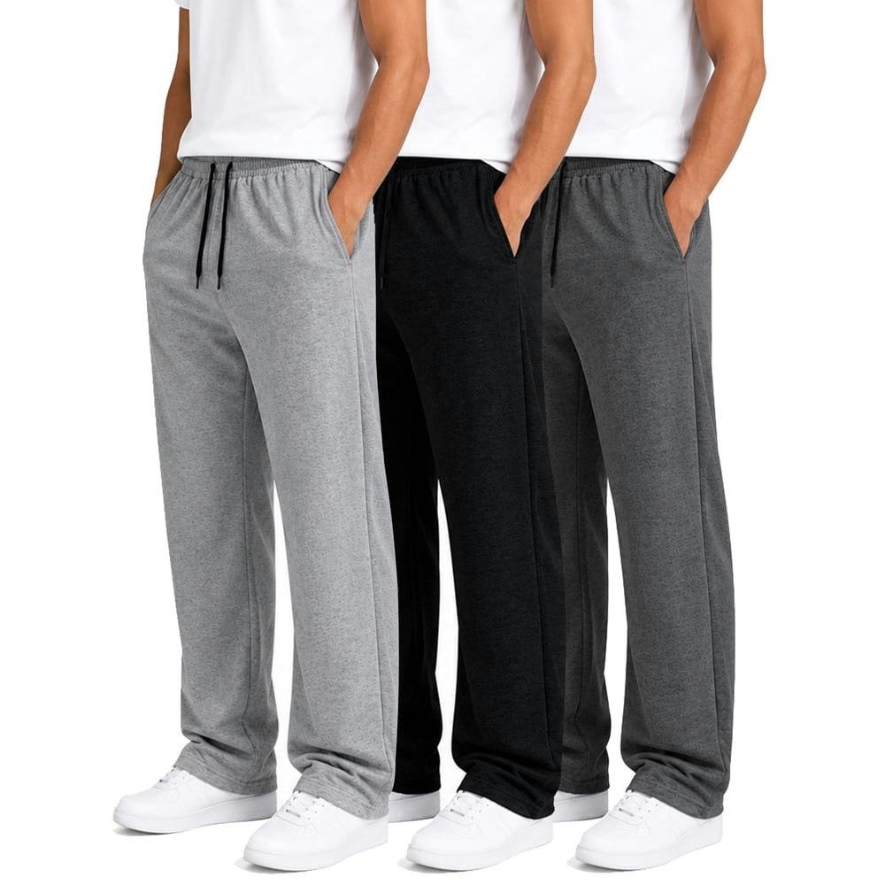 Asudesire Men's Athletic Sweatpants 3-Pack: $29.99 Asudesire Men's Athletic Sweatpants 3-Pack: $29.99