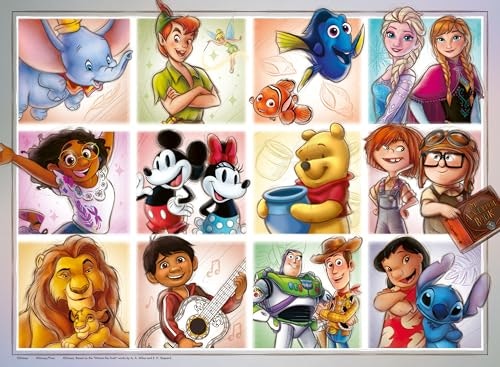 Ravensburger Disney Multicharacter 100-Piece Jigsaw Puzzle: $15.97 Ravensburger Disney Multicharacter 100-Piece Jigsaw Puzzle: $15.97
