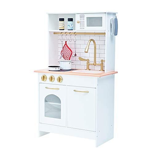 Teamson Kids Little Chef Boston Wooden Play Kitchen: $64.69 Teamson Kids Little Chef Boston Wooden Play Kitchen: $64.69