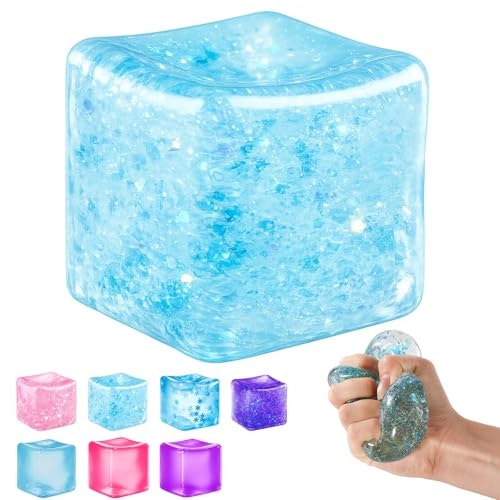 Cube-Shaped Squishy Fidget Sensory Ball: $15.29 Cube-Shaped Squishy Fidget Sensory Ball: $15.29