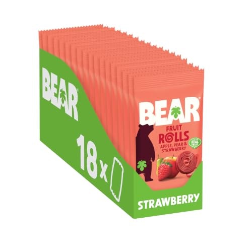 Bear Strawberry Fruit Rolls 18-Pack: $13.87 Bear Strawberry Fruit Rolls 18-Pack: $13.87
