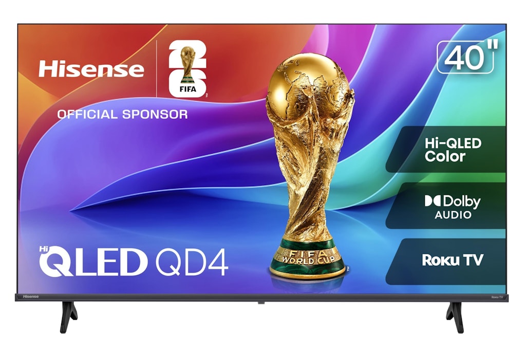 Hisense QD4SR Series 40" 1080p FHD Smart Roku TV: $148