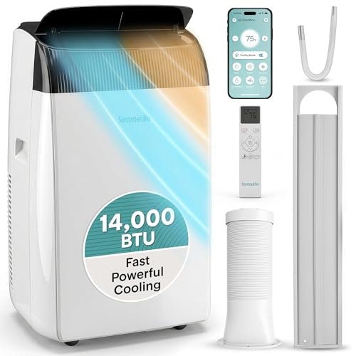 SereneLife 14,000 BTU Portable Air Conditioner with Dehumidifier and Heat: $369.90 SereneLife 14,000 BTU Portable Air Conditioner with Dehumidifier and Heat: $369.90