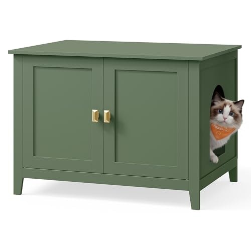 Feandrea Cat Litter Box Enclosure: $62.99