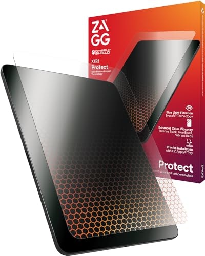 ZAGG Glass XTR3 iPad Pro 11-inch (M4) Screen Protector: $52.49 ZAGG Glass XTR3 iPad Pro 11-inch (M4) Screen Protector: $52.49