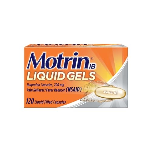 Motrin IB 200mg Ibuprofen 120-Caplet Bottle: $12.79 Motrin IB 200mg Ibuprofen 120-Caplet Bottle: $12.79