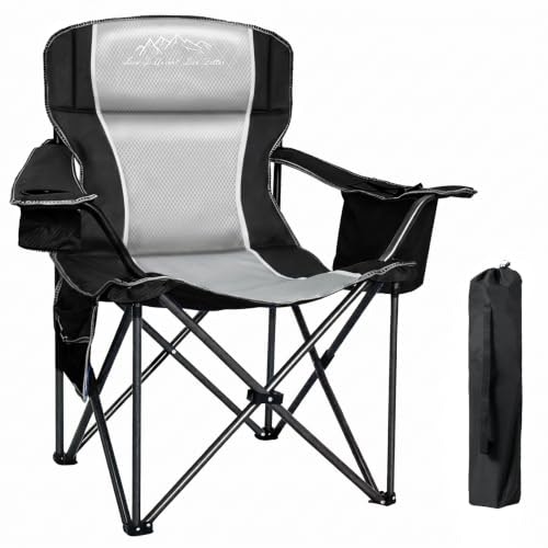 Voysign 500lb Capacity Oversized Folding Camping Chair: $38.69