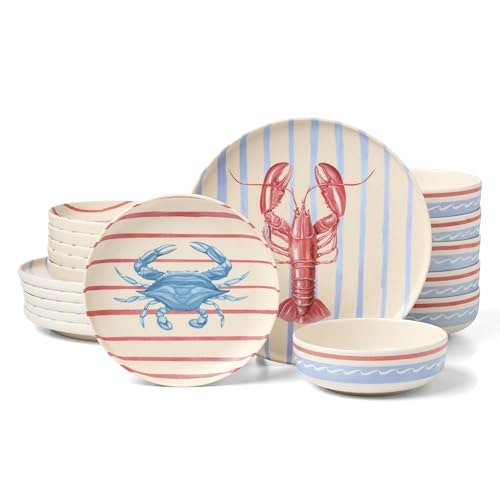 Oneida Wharfside Melamine 18-Piece Dinnerware Set: $48.40 Oneida Wharfside Melamine 18-Piece Dinnerware Set: $48.40