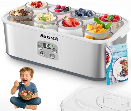 Suteck 8-Jar Yogurt Maker: $33.22 Suteck 8-Jar Yogurt Maker: $33.22