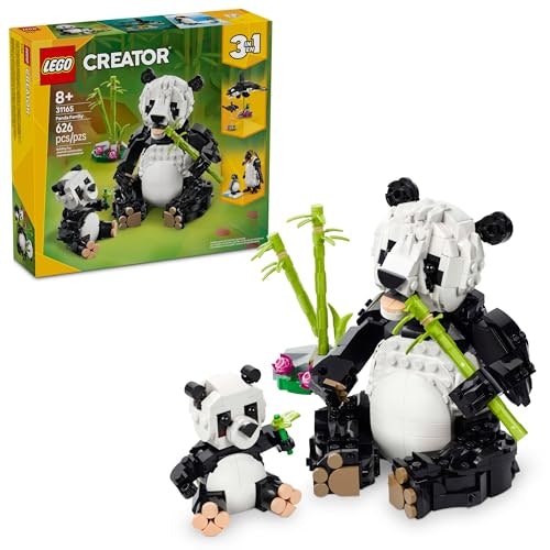 Lego Creator 3-in-1 Panda Family Building Toy Kit 31165: $31.99 Lego Creator 3-in-1 Panda Family Building Toy Kit 31165: $31.99