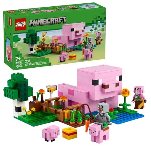 Lego Minecraft The Baby Pig House 21268: $12.79 Lego Minecraft The Baby Pig House 21268: $12.79