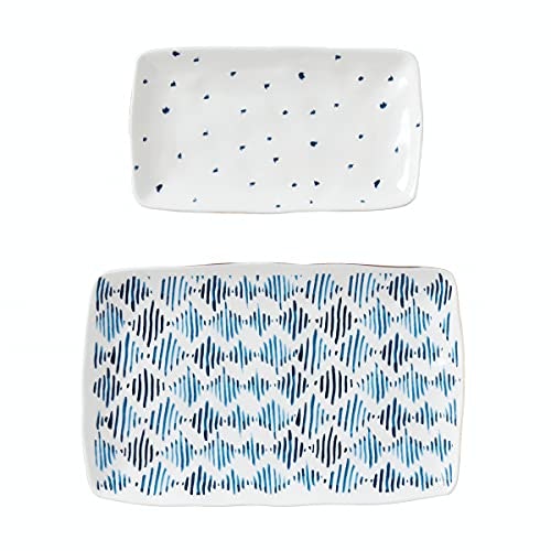 Lenox Blue Bay 2-Piece Nesting Platter Set: $59.24 Lenox Blue Bay 2-Piece Nesting Platter Set: $59.24