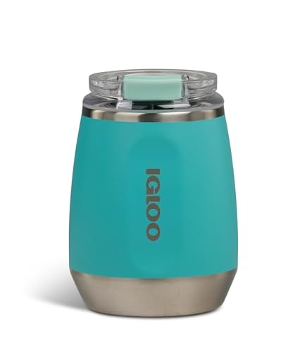 Igloo 10-oz Stainless Steel Wine Tumbler: $14.44