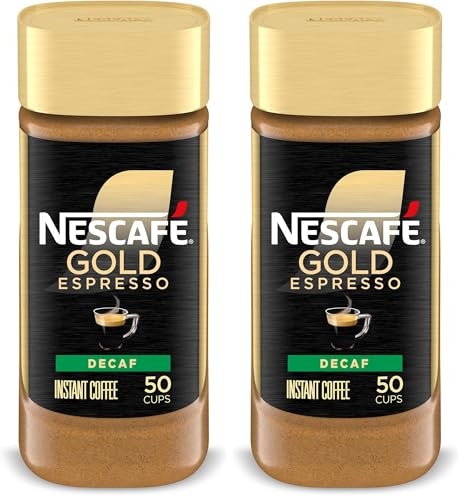 Nescafé Gold Decaf Instant Espresso 3.17-oz. 2-Pack: $18.98