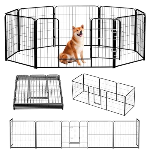 Newbulig 32-Inch 8-Panel Dog Playpen: $48.31 Newbulig 32-Inch 8-Panel Dog Playpen: $48.31