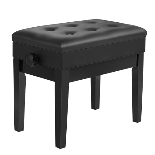 Songmics Adjustable Piano Bench with Storage Compartment: $84.99 Songmics Adjustable Piano Bench with Storage Compartment: $84.99