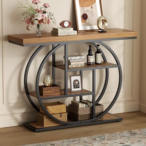 Shintenchi 41.3-Inch 4-Tier Console Table: $79.99 Shintenchi 41.3-Inch 4-Tier Console Table: $79.99