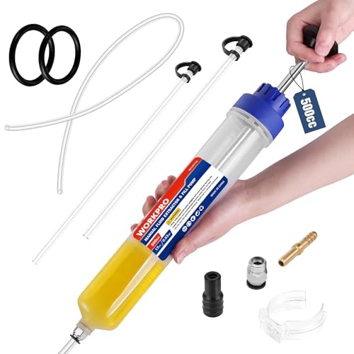 Workpro 500cc Manual Fluid Extractor: $12.14 Workpro 500cc Manual Fluid Extractor: $12.14