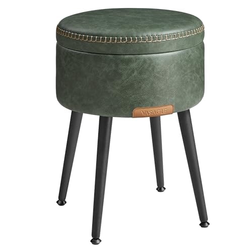 Vasagle Round Storage Ottoman: $35.99 Vasagle Round Storage Ottoman: $35.99
