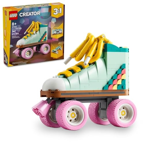 LEGO Creator 3-in-1 Retro Roller Skate Building Kit 31148: $19.19