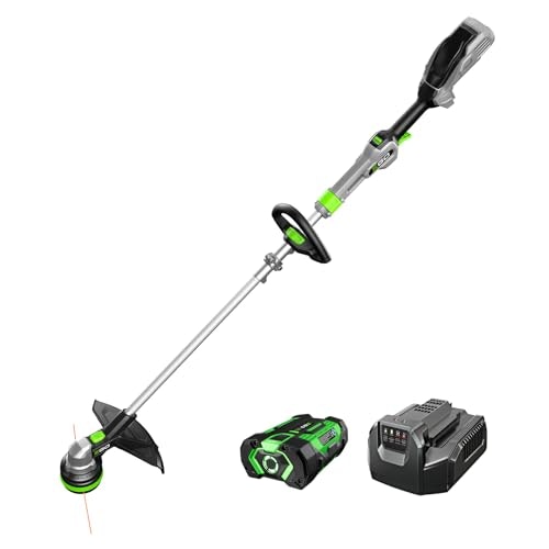 EGO Power+ 15-inch Cordless Weed Trimmer with Battery and Charger: $153