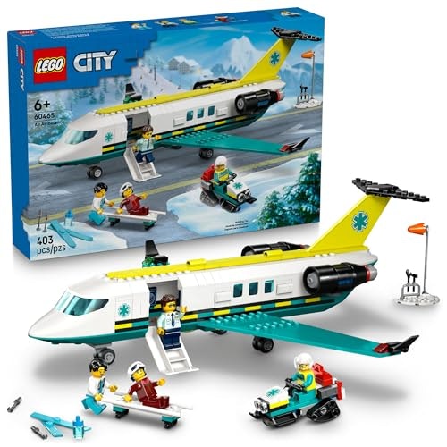LEGO City Emergency Air Ambulance Airplane 60465: $34.79 LEGO City Emergency Air Ambulance Airplane 60465: $34.79