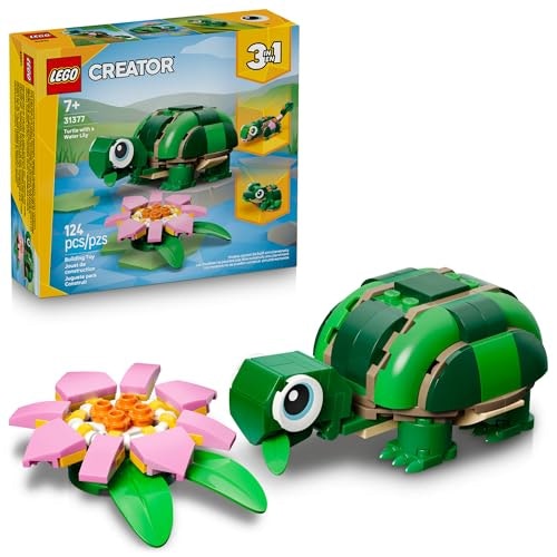 LEGO Creator 3-in-1 Turtle Building Set 31377: $7.99