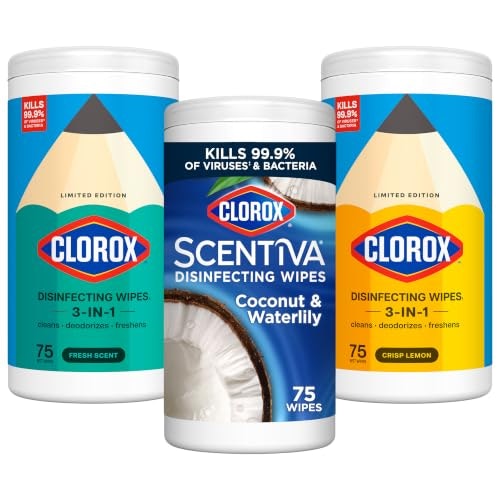 Clorox Disinfecting Cleaning Wipes 75-Count 3-Pack: $13.67 Clorox Disinfecting Cleaning Wipes 75-Count 3-Pack: $13.67