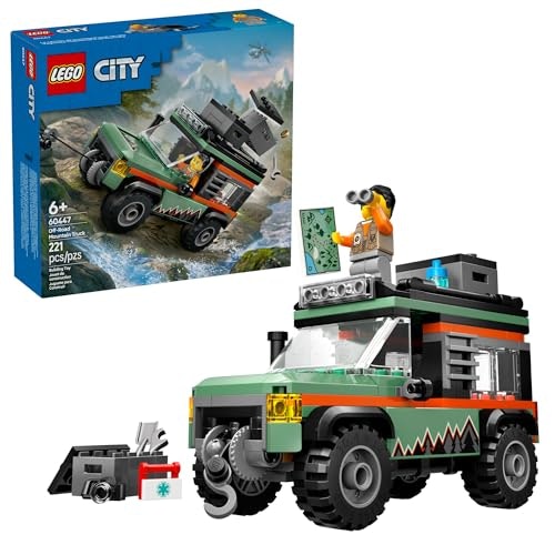 LEGO City Off-Road 4x4 Mountain Truck 60447: $12.79