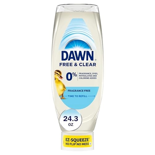 Dawn Free & Clear EZ-Squeeze Dish Soap 24.3-oz.: $4.99 Dawn Free & Clear EZ-Squeeze Dish Soap 24.3-oz.: $4.99