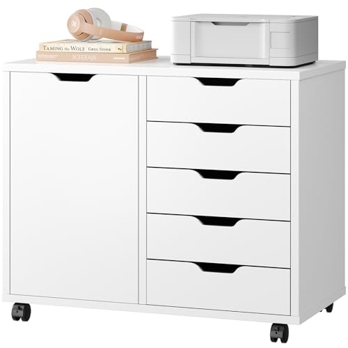 Dumos 5-Drawer Mobile Wooden File Cabinet and Printer Stand: $89.99 Dumos 5-Drawer Mobile Wooden File Cabinet and Printer Stand: $89.99