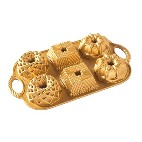 Nordic Ware Geo Bundtlette Pan: $30.33