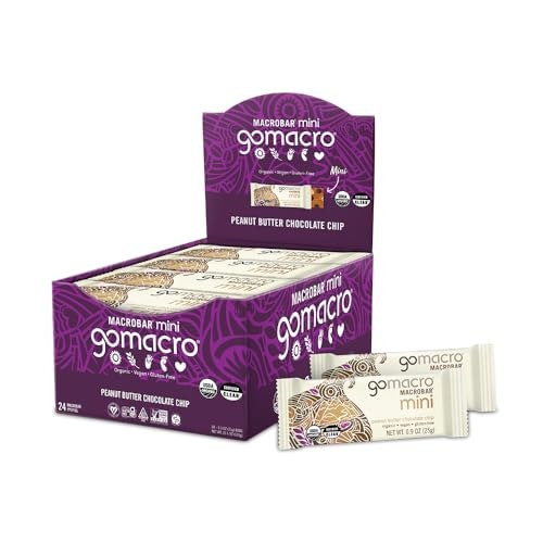GoMacro Peanut Butter Chocolate Chip MacroBar Mini 24-Pack: $23.80 GoMacro Peanut Butter Chocolate Chip MacroBar Mini 24-Pack: $23.80