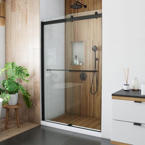 DreamLine Sapphire 44-48-inch x 76-inch Semi-Frameless Bypass Shower Door: $483