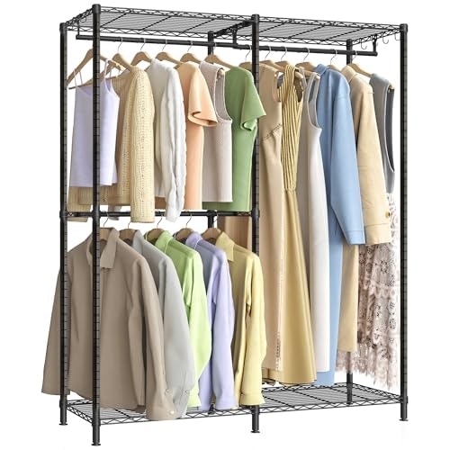 Songmics Heavy-Duty Freestanding Garment Rack: $42.85 Songmics Heavy-Duty Freestanding Garment Rack: $42.85