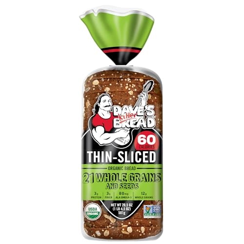 Dave's Killer Bread 21 Whole Grains and Seeds Thin-Sliced Organic Bread: $4.99 Dave's Killer Bread 21 Whole Grains and Seeds Thin-Sliced Organic Bread: $4.99