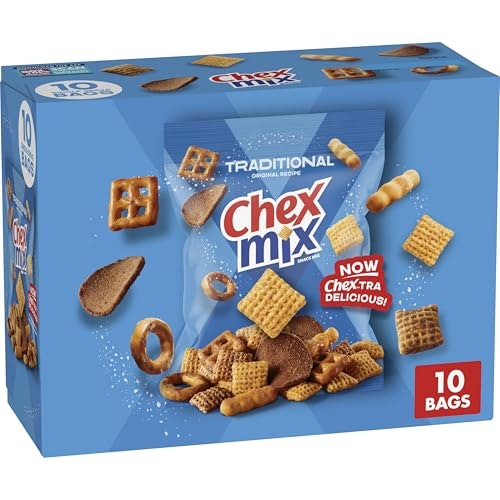 Chex Mix Traditional and Pub Mix 10-Pack: $5.99 Chex Mix Traditional and Pub Mix 10-Pack: $5.99