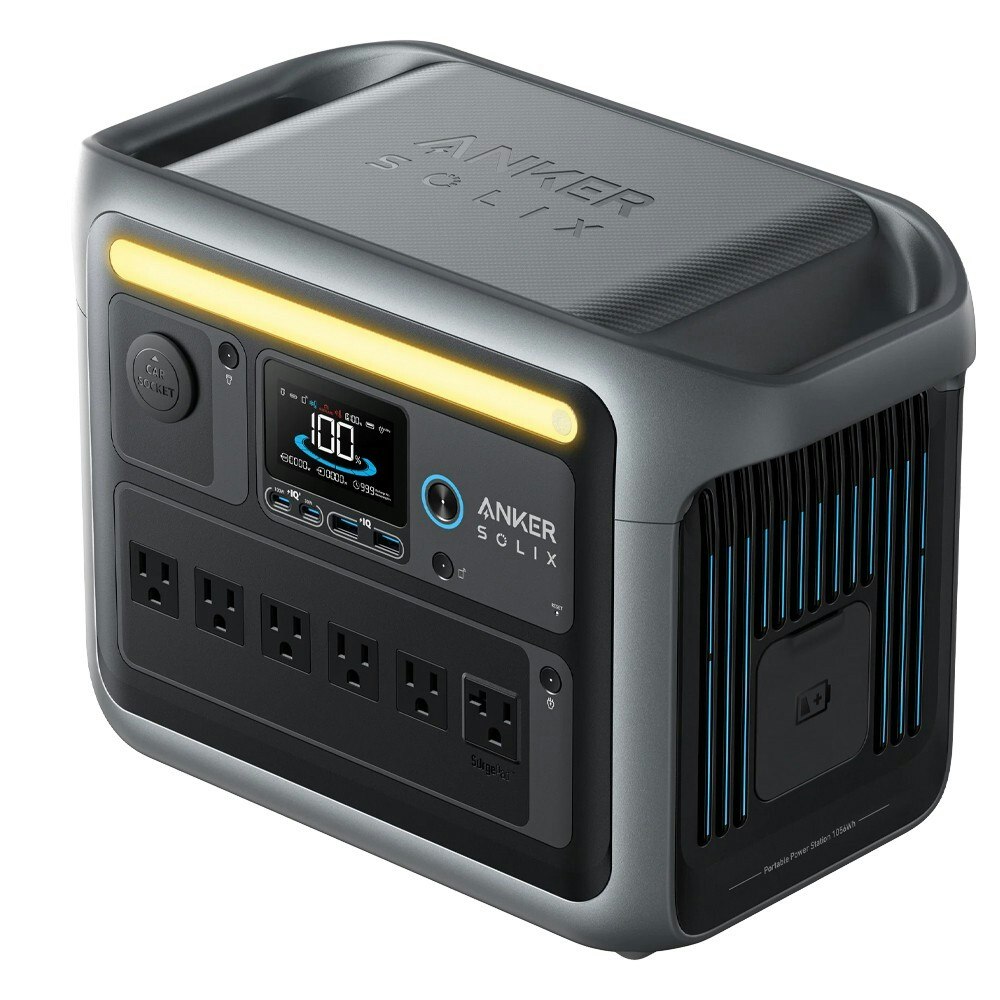 Certified Refurb Anker SOLIX C1000X 1,800W Portable Power Station: $360 Certified Refurb Anker SOLIX C1000X 1,800W Portable Power Station: $360