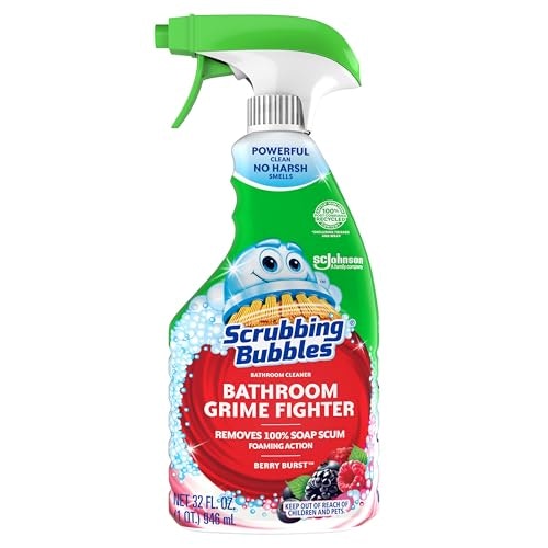 Scrubbing Bubbles Bathroom and Shower Cleaner Spray 32-oz.: $3.49