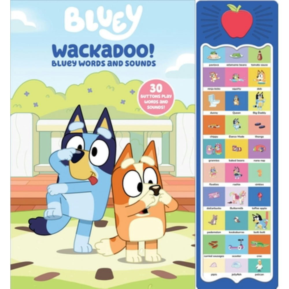 Bluey Wackadoo! Words and Sounds Sound Book: $15.50