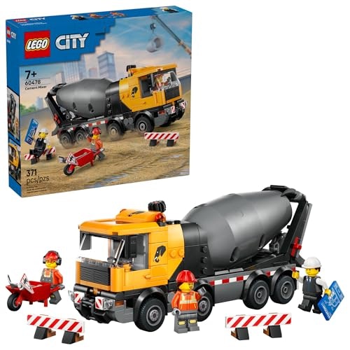 Lego City Cement Mixer Truck 60478: $31.99