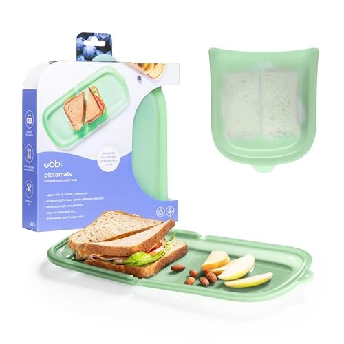 Ubbi Platemate Reusable Silicone Storage Bag: $12.12