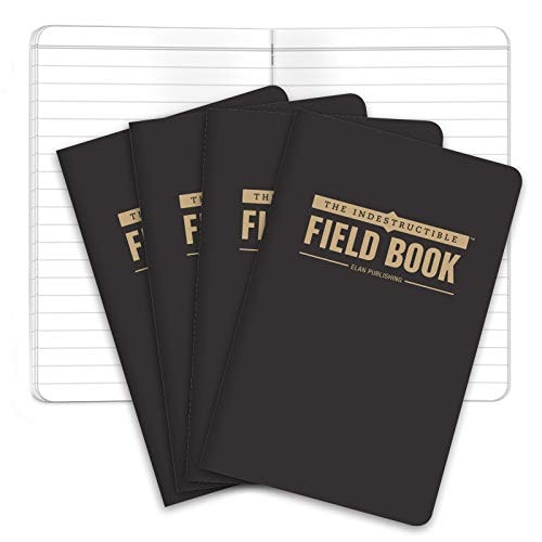 Elan Publishing Company 3.5"x5.5" Weatherproof Field Notebook 4-Pack: $12.06 Elan Publishing Company 3.5"x5.5" Weatherproof Field Notebook 4-Pack: $12.06