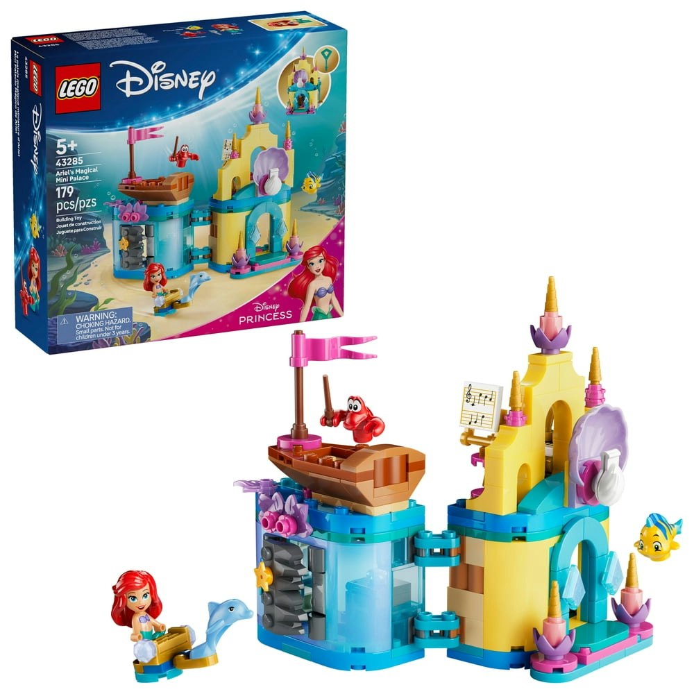 LEGO Disney Princess Ariel's Magical Mini Palace 43285: $15.99 LEGO Disney Princess Ariel's Magical Mini Palace 43285: $15.99