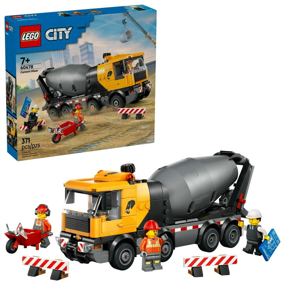 LEGO City Cement Mixer Truck 60478: $31.99 LEGO City Cement Mixer Truck 60478: $31.99